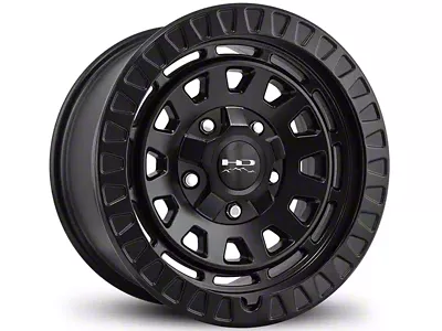 HD Off-Road Wheels Venture Satin Black 8-Lug Wheel; 17x9; 0mm Offset (11-14 Sierra 2500 HD)