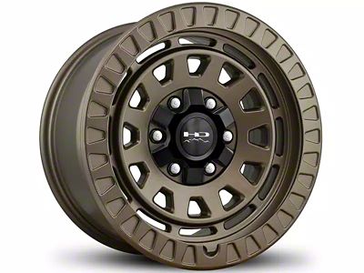 HD Off-Road Wheels Venture Satin Bronze 6-Lug Wheel; 17x9; -12mm Offset (07-14 Tahoe)