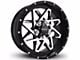 HD Off-Road Wheels Caliber Satin Black Machined 6-Lug Wheel; 20x10; -25mm Offset (07-14 Yukon)