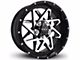 HD Off-Road Wheels Caliber Satin Black Machined 5-Lug Wheel; 20x9; 0mm Offset (09-18 RAM 1500)