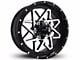 HD Off-Road Wheels Gridlock Satin Black Machined Wheel; 20x9; -10mm Offset (15-20 F-150)