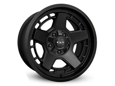 HD Off-Road Wheels Atlas Satin Black 6-Lug Wheel; 17x9; -12mm Offset (15-20 Tahoe)