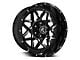 HD Off-Road Wheels Caliber Gloss Black Milled 6-Lug Wheel; 20x10; -25mm Offset (15-20 Yukon)