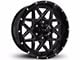 HD Off-Road Wheels Gridlock Gloss Black Milled 6-Lug Wheel; 20x10; -25mm Offset (15-20 Yukon)