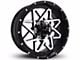 HD Off-Road Wheels Gridlock Satin Black Machined 6-Lug Wheel; 20x10; -25mm Offset (15-20 Yukon)