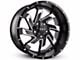 HD Off-Road Wheels SAW Satin Black Machined 6-Lug Wheel; 20x9; 0mm Offset (15-20 Yukon)