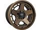 HD Off-Road Wheels Atlas Satin Bronze 5-Lug Wheel; 17x9; 0mm Offset (94-01 RAM 1500)