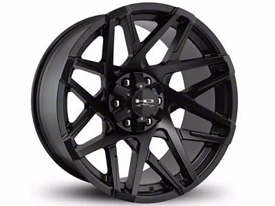 HD Off-Road Wheels Canyon Satin Black 6-Lug Wheel; 20x10; -25mm Offset (23-25 Canyon)