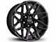 HD Off-Road Wheels Canyon Gloss Black Milled 6-Lug Wheel; 20x10; -25mm Offset (23-24 Colorado)