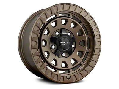 HD Off-Road Wheels Venture Satin Bronze 5-Lug Wheel; 17x9; -12mm Offset (87-90 Dakota)