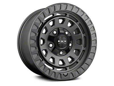 HD Off-Road Wheels Venture Satin Dark Gray 5-Lug Wheel; 17x9; -12mm Offset (87-90 Dakota)