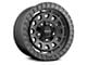 HD Off-Road Wheels Venture Satin Dark Gray 5-Lug Wheel; 17x9; -12mm Offset (87-90 Dakota)