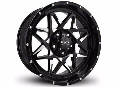 HD Off-Road Wheels Caliber Gloss Black 8-Lug Wheel; 20x10; -25mm Offset (19-24 RAM 2500)