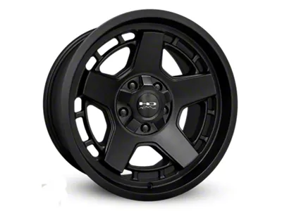 HD Off-Road Wheels Atlas Satin Black 6-Lug Wheel; 17x9; -12mm Offset (19-23 Ranger)