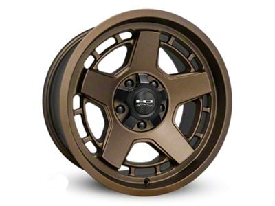 HD Off-Road Wheels Atlas Satin Bronze 6-Lug Wheel; 17x9; -12mm Offset (19-23 Ranger)