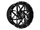 HD Off-Road Wheels Caliber Gloss Black Milled 6-Lug Wheel; 20x9; -10mm Offset (19-24 Sierra 1500)