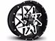 HD Off-Road Wheels Caliber Satin Black Machined 6-Lug Wheel; 20x10; -25mm Offset (19-24 Sierra 1500)