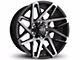 HD Off-Road Wheels Canyon Satin Black Machined 6-Lug Wheel; 20x10; -25mm Offset (19-24 Sierra 1500)