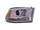 Headlights Depot Projector Halogen Headlight; Passenger Side; Chrome Housing; Clear Lens (13-15 RAM 3500)