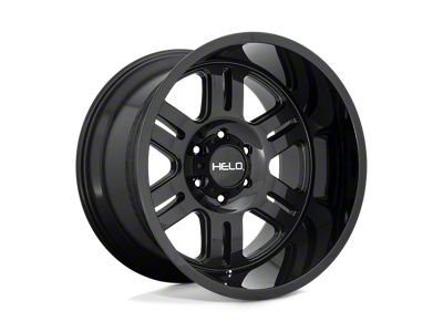 HELO HE916 Gloss Black 5-Lug Wheel; 20x9; 0mm Offset (02-08 RAM 1500, Excluding Mega Cab)