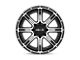 HELO HE900 Gloss Black Machined 8-Lug Wheel; 18x9; 0mm Offset (03-09 RAM 2500)