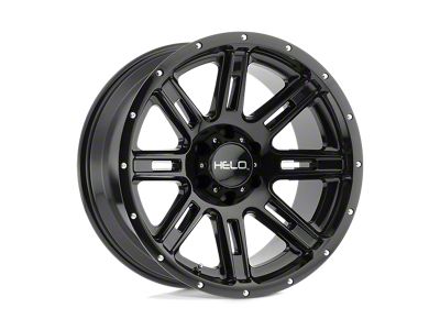 HELO HE900 Gloss Black 8-Lug Wheel; 20x9; 18mm Offset (03-09 RAM 2500)