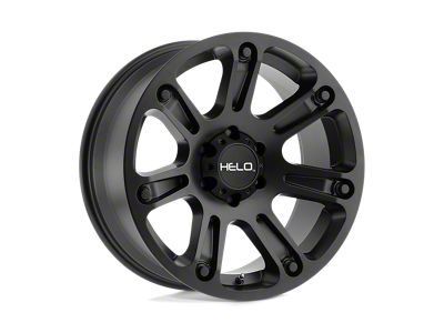 HELO HE904 Satin Black 8-Lug Wheel; 17x9; 0mm Offset (03-09 RAM 2500)