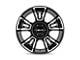 HELO HE914 Gloss Black Machined 8-Lug Wheel; 20x9; 0mm Offset (03-09 RAM 2500)