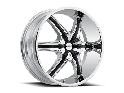 HELO HE791 MAXX Gloss Black Machined 8-Lug Wheel; 17x9; -12mm Offset (03-09 RAM 3500 SRW)