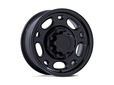 HELO HE900 Gloss Black Machined 8-Lug Wheel; 20x9; 18mm Offset (03-09 RAM 3500 SRW)