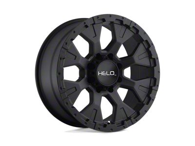 HELO HE878 Satin Black 6-Lug Wheel; 18x9; -12mm Offset (04-08 F-150)