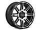 HELO HE900 Gloss Black Machined 6-Lug Wheel; 20x9; 18mm Offset (04-08 F-150)