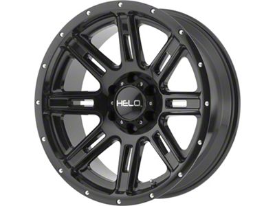 HELO HE900 Gloss Black 6-Lug Wheel; 20x9; 0mm Offset (07-13 Sierra 1500)