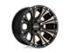 HELO HE901 Satin Black Dark Tint 6-Lug Wheel; 20x12; -44mm Offset (07-13 Sierra 1500)