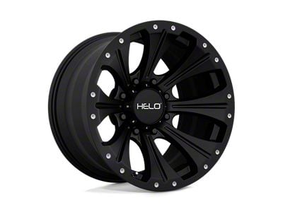 HELO HE901 Satin Black 6-Lug Wheel; 18x9; 18mm Offset (07-13 Sierra 1500)