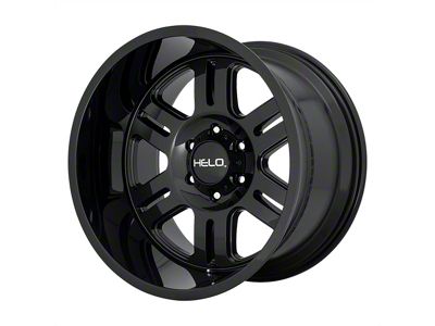 HELO HE916 Gloss Black 6-Lug Wheel; 20x12; -44mm Offset (07-13 Sierra 1500)