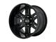 HELO HE916 Gloss Black 6-Lug Wheel; 20x12; -44mm Offset (07-13 Sierra 1500)