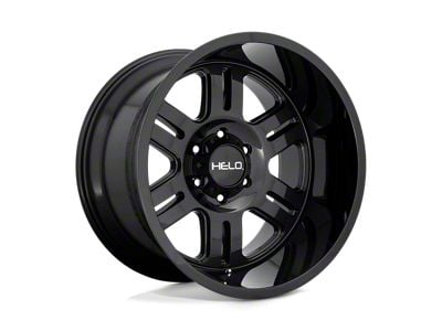 HELO HE916 Gloss Black 6-Lug Wheel; 18x9; 18mm Offset (07-13 Sierra 1500)