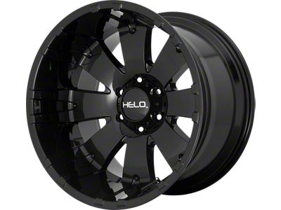 HELO HE917 Gloss Black 6-Lug Wheel; 20x12; -44mm Offset (07-13 Sierra 1500)