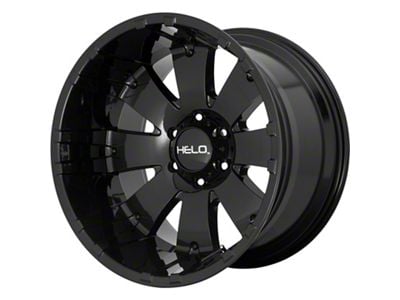 HELO HE917 Gloss Black 6-Lug Wheel; 20x9; 0mm Offset (07-13 Sierra 1500)