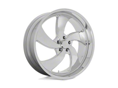 HELO HE835 Gloss Black Machined 6-Lug Wheel; 22x9.5; 18mm Offset (07-13 Silverado 1500)