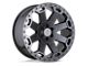 HELO HE908 Chrome 6-Lug Wheel; 20x9; 30mm Offset (07-13 Silverado 1500)