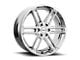 HELO HE909 Gloss Black 6-Lug Wheel; 17x9; 18mm Offset (07-13 Silverado 1500)