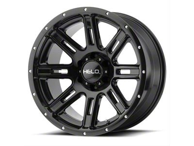 HELO HE900 Gloss Black 6-Lug Wheel; 20x9; 18mm Offset (07-14 Tahoe)