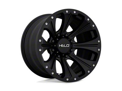 HELO HE901 Satin Black 6-Lug Wheel; 17x9; -12mm Offset (07-14 Tahoe)