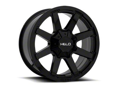 HELO HE909 Gloss Black 6-Lug Wheel; 17x9; -12mm Offset (07-14 Tahoe)