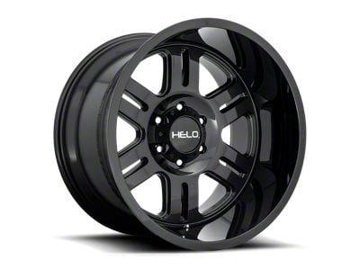 HELO HE916 Gloss Black 6-Lug Wheel; 20x9; 18mm Offset (07-14 Tahoe)