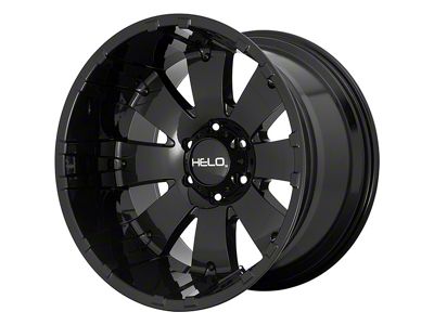 HELO HE917 Gloss Black 6-Lug Wheel; 20x12; -44mm Offset (07-14 Tahoe)