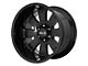 HELO HE917 Gloss Black 6-Lug Wheel; 20x12; -44mm Offset (07-14 Tahoe)