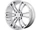 HELO HE918 Chrome 6-Lug Wheel; 20x9; 15mm Offset (07-14 Tahoe)